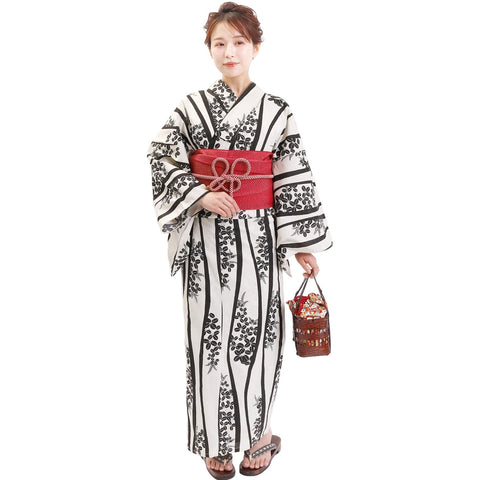Fuuka 浴衣 2件套 女士 均碼 (兵兒帶/日本製造) X142333