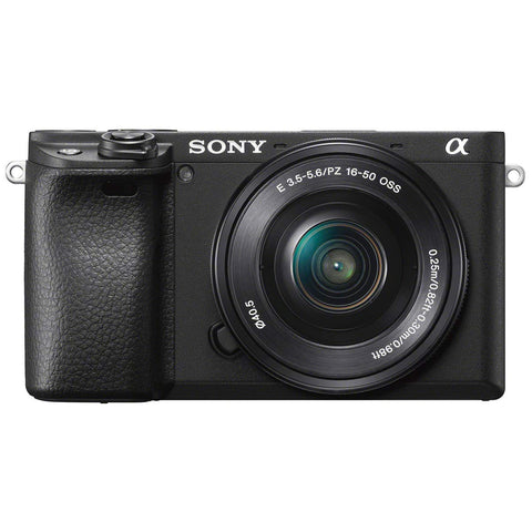 Sony ILCE-6400L B Alpha 6400 Mirrorless SLR Digital Camera, Power Zoom Kit (Included Lens: SELP1650), APS-C, Black
