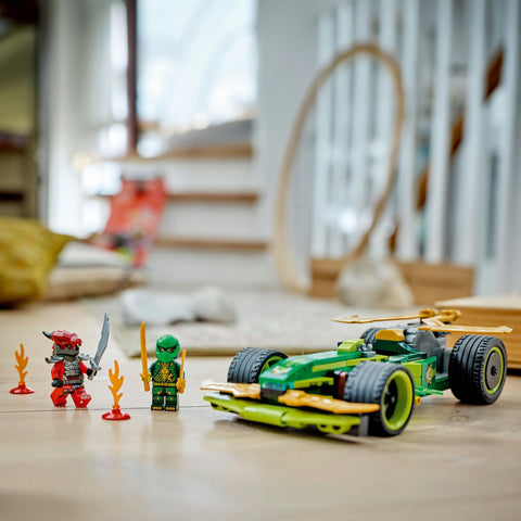 レゴ(LEGO) ニンジャゴー ロイドのプルバックレースカー おもちゃ 玩具 誕生日 プレゼント ブロック 男の子 女の子 子供 7歳 8歳 9歳 小学生 乗り物 車 ミニカー 対戦 ロボット 71828