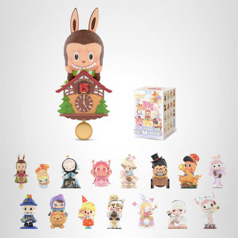 POP MART Celebrating POP MART 15th Anniversary 系列【1块 】Pop Mate Gacha Kacha 盲盒 手办 塑料模型 高级 玩具 Sofubi 原创 角色 生日礼物