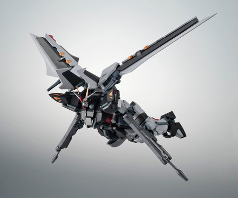 BANDAI SPIRITS ROBOT Spirits Mobile Suit Gundam SEED C.E.73 -STARGAZER- GAT-X105E + AQM/E-X09S Strike Noir Gundam Version A.N.I.M.E. Approx. 4.9 inches (125 mm), PVC & ABS Pre-painted Action Figure