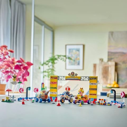 レゴ(LEGO) スーパーマリオ マリオカート(TM) – ベビィピーチ と グランプリ セット マリオカート おもちゃ 玩具 誕生日 プレゼント ブロック 男の子 女の子 子供 8歳 9歳 10歳 小学生 マリオ グッズ ゲーム 72036