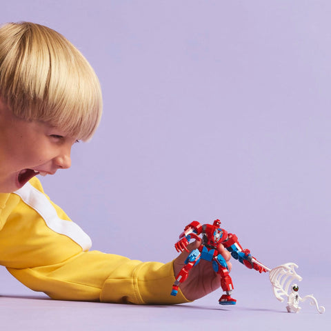 Lego 76308 Marvel Spider-Man Mecha vs. Anti-Venom Toy, Toy, Birthday, Present, Blocks, Educational Boy, Girls, Children, 6 Years, 7 Years, 8 Years, 9 Years, Marvel Goods, Figure,