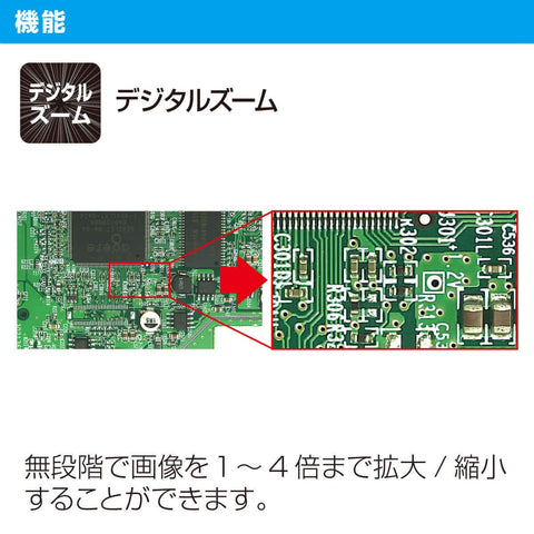 HOZAN 全高清摄像机 HDMI输出 可保存图像/视频 microSD(128GB) L-851