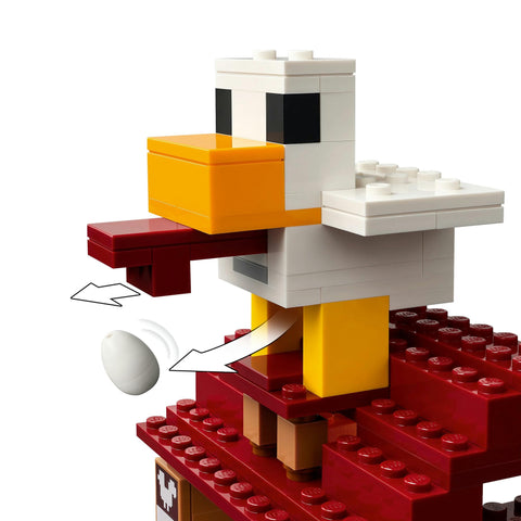 LEGO Minecraft 21273 Gust Village Assault Toy, Birthday Gift, Blocks, Boys, Girls, Children, 10, 11, 12 Years, Elementary School Students, Micra, Minecraft Game, Toy