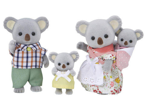 希尔瓦尼亚家庭 玩偶 【 考拉家庭 】 FS-15 ST Mark 认证 3 岁及以上玩具娃娃屋 Sylvanian Families エポック社 EPOCH