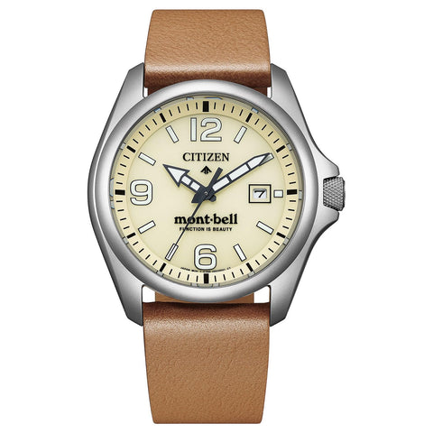 CITIZEN PROMASTER MONBELL x Citizen Collaboration Model Limited, beige leather/ivory, watch