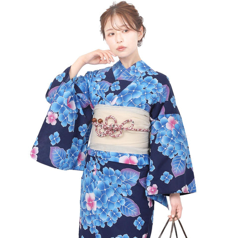 Fuuka Women's Yukata Set, 2 Pieces, Adult, One Size Fits All