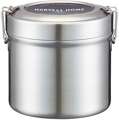 Skater STLB3AG Thermal Lunch Box, Bowl Type, 31.3 fl oz (1,050 ml), Large Capacity, Vacuum Insulated, Antibacterial