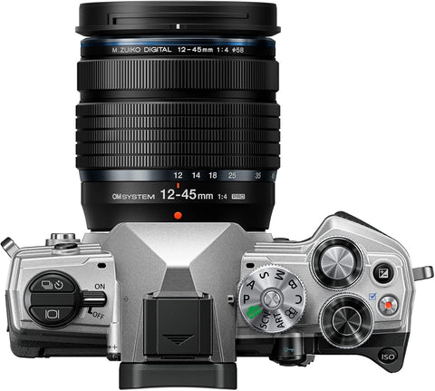 OM 시스템 OM-5 12-45mm F4.0 프로 렌즈 키트 실버