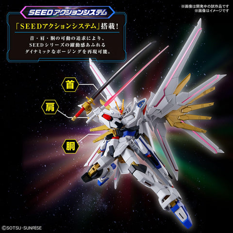 HG 机动战士高达SEED FREEDOM 我的Strike Freedom Gundam 1/144比例 已分色塑料模型