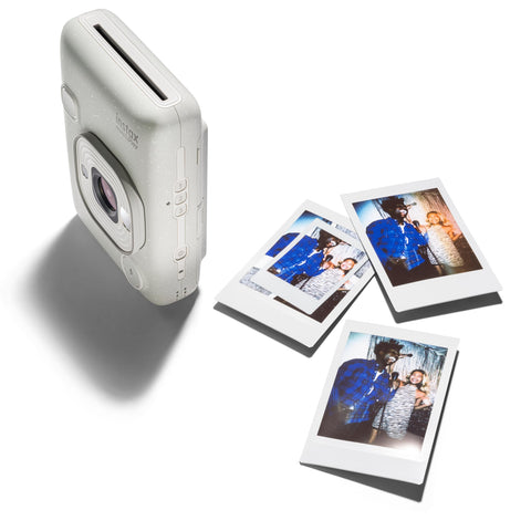 富士フイルム(FUJIFILM) クリスマスプレゼント お年玉ギフト チェキ インスタントカメラ/スマホプリンター instax mini LiPlay ホワイト INS LIPLAY C WHITE VN