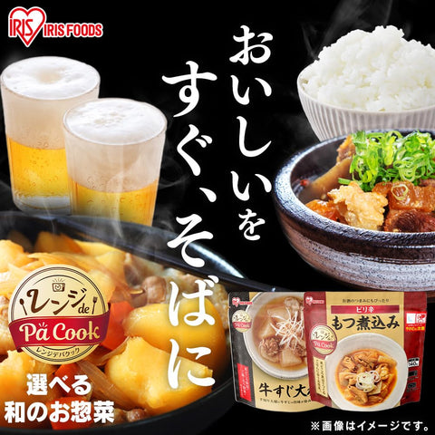IRIS OHYAMA 爱丽思欧雅玛 速食 辣魔芋萝卜 140克 小菜 速食食品 配菜 扳手 微波炉 de Pa Cook