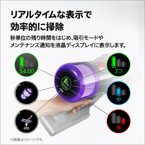 다이슨 (Dyson) 진공청소기 무선 다이슨 V12 오리진 (SV49 OR) 스틱 핸디 클리너 싸이클론 [Amazon.co.jp 독점] [강력한 심플 모델]