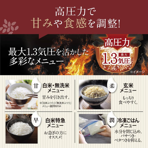 象印マホービン 炊飯器 5.5合ホワイト NW-BA10-WA