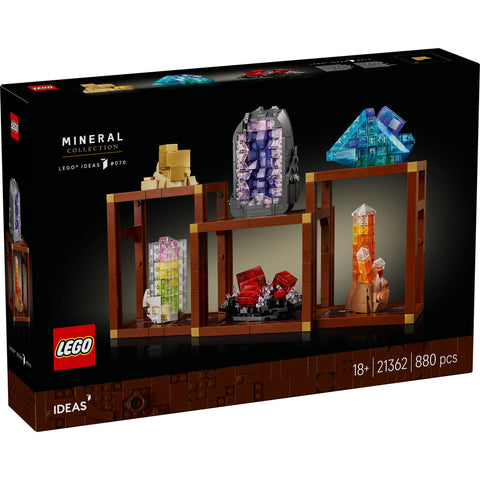 LEGO 乐高 创意系列 矿石收藏 玩具 生日 礼物 积木 男性 女性 手办 周边 室内装饰 时尚 21362