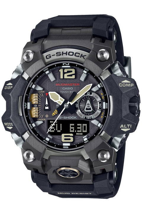 [カシオ] 腕時計 ジーショック 【国内正規品】 MUDMASTER Bluetooth搭載 電波ソーラーバイオマスプラスチック採用 GWG-B1000-1AJF メンズ ブラック