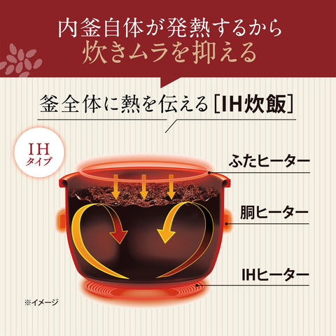 象印マホービン 炊飯器 5.5合 ブラック NW-QA10-BA