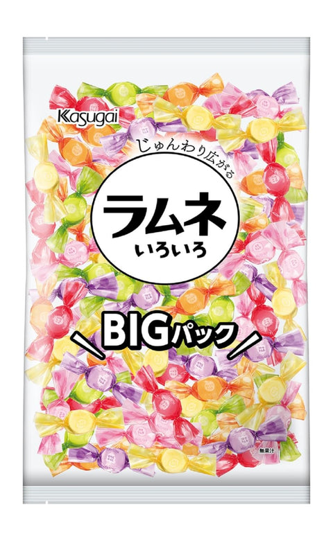 Kasugai Seika Large Bag Ramune Variety 24.7 oz (700 g)