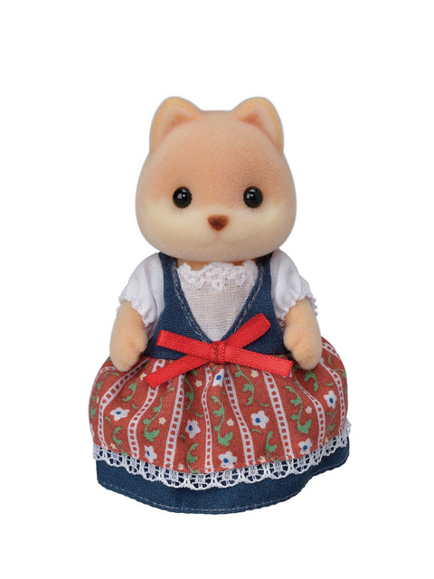 Sylvanian Families 人偶 【 焦糖狗家族 】 FS-35 ST標誌認證 3歲以上 玩具 娃娃屋 Sylvanian Families EPOCH