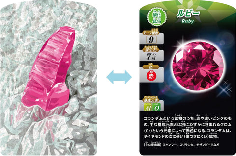 Kumon Publishing Gem and Mineral Discovery Card Game KUMON TOY STEAM Educational Toy, Science, STEM Education TS-50