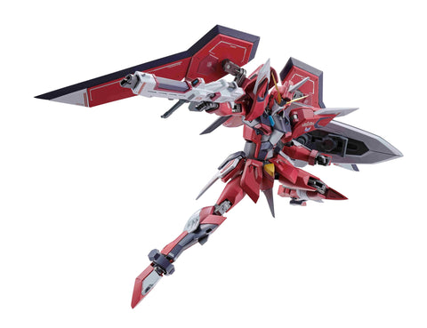 Metal Robot Spirits, Mobile Suit Gundam SEED FREEDOM, Immortal Justice Gundam, Approx. 5.5 inches (140 mm), ABS & PVC & Die Cast Pre-painted Action Figure