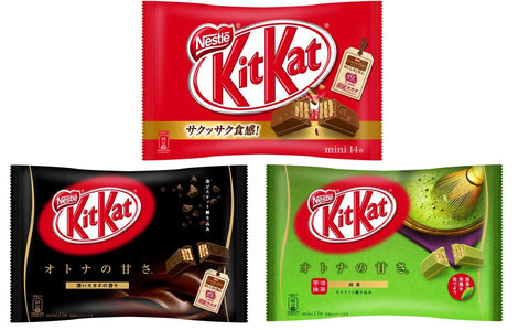 Nestle Japan Kit Kat Mini Popular Assorted Pack of 3 Bags