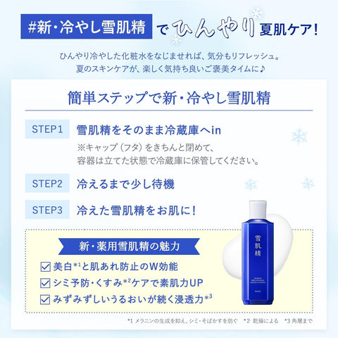 【Amazon.co.jp限定】药用雪肌精 亮肤精华 化妆水 本体 限定套装 200毫升 赠品