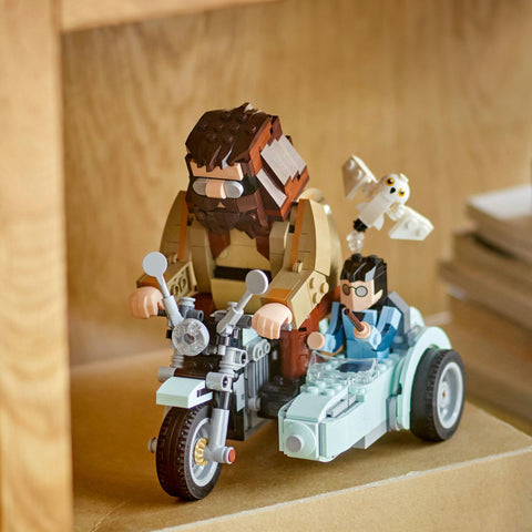 LEGO 樂高 哈利波特 哈格里德&哈利飛的摩托車騎士 玩具 生日 禮物 積木 女孩 男孩 兒童 9歲 10歲 11歲 小學生 哈利波特 商品 76443