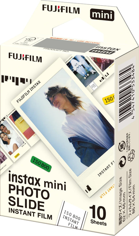 Fujifilm Instax Mini P-Slide WW 1 Instant Camera Film, Pack of 10, Picture (Photo Slide)