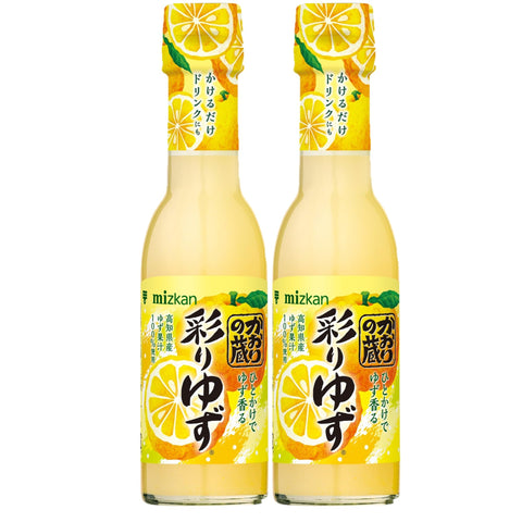 미즈칸 카오리노 쿠라사이 유자 150ml x 2병 유자 유자 과일 주스 폰즈