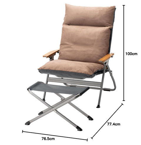 Snow Peak LV-400 Recliner Wide Chair Camping
