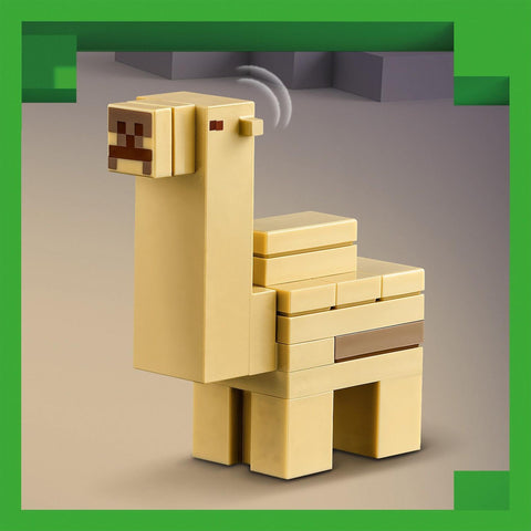 LEGO Minecraft 21251 Steve’s Desert Expedition Minecraft Toy for Kids, Elementary School Students, Camel, Great as Gift, Lego Blocks, Unisex, Ages 5 to 6