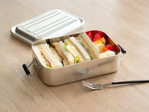 スケーター(Skater) ふわっと盛れる アルミ製 弁当箱 大容量 850ml 男性 ダークブルー AFT8B-A