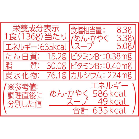 Maru-chan Red Fox Udon Noodles, Big Mori, East, 4.8 oz (136 g) x 12 Packs