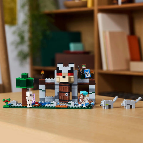 レゴ(LEGO) マインクラフト オオカミの要塞 おもちゃ 玩具 誕生日 プレゼント ブロック 男の子 女の子 子供 8歳 9歳 10歳 小学生 マイクラ Minecraft グッズ ゲーム 21261