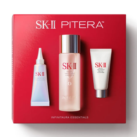 SK-II ピテラ™ インフィニットオーラ キット 化粧水75mL 洗顔料20g 美白美容液10mL トライアルセット ギフトボックス ナイアシンアミド 正規品