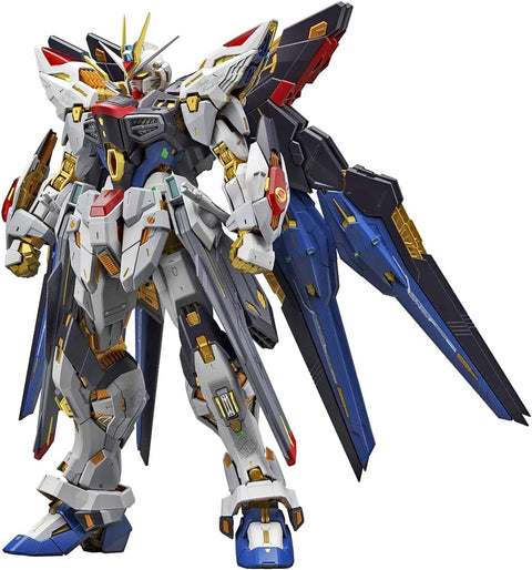 BANDAI SPIRITS MGEX Mobile Suit Gundam SEED DESTINY Strike Freedom Gundam 1/100 Scale Color-coded Plastic Model
