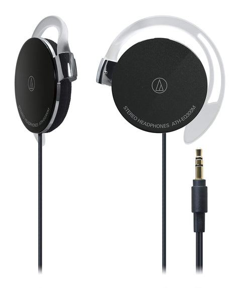 オーディオテクニカ ATH-EQ300M BK ヘッドホン 有線 耳掛け イヤフィット ブラック