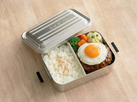 スケーター(Skater) ふわっと盛れる アルミ製 弁当箱 大容量 850ml 男性 シルバー AFT8B-A
