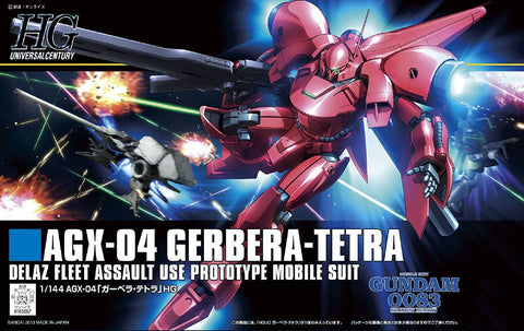 BANDAI SPIRITS BANDAI SPIRITS HGUC 機動戰士高達 0083 AGX-04 Gerbera Tetra 1/144比例 已分色塑膠模型