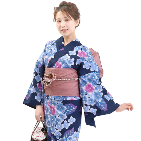 Fuuka 浴衣 2件套 女士 均码 (兵儿带/日本制造) X142333