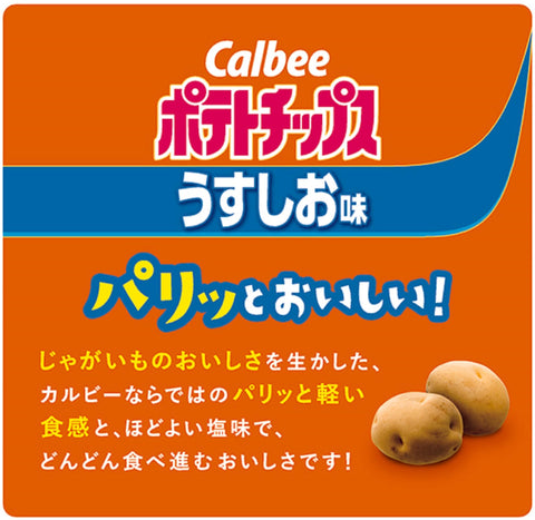 カルビー ポテトチップスうすしお味 55g×16袋