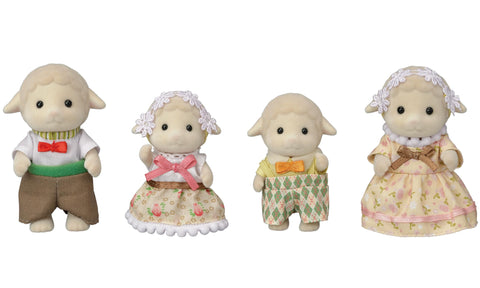 シルバニアファミリー 人形 【 ヒツジファミリー 】 FS-42 STマーク認証 3歳以上 おもちゃ ドールハウス Sylvanian Families エポック社 EPOCH