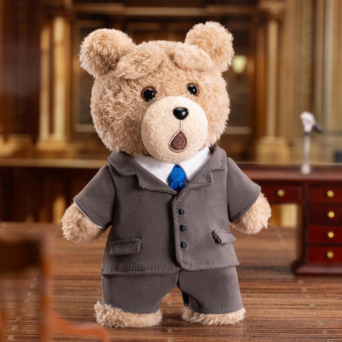 POP MART Ted2 테디 베어 액션 플러시 펜던트 시리즈 [모듬 박스 6개] 팝마트 가챠 가챠 블라인드 박스 피규어 프라모델 프리미엄 장난감 PVC 소프트 비닐 오리지널 캐릭터 생일 선물