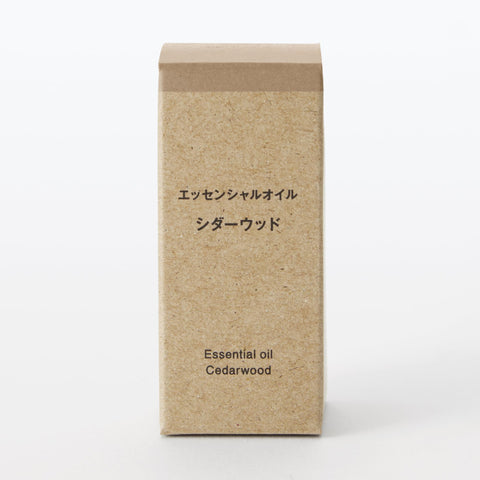Muji OCG80A4A Essential Oil Cedar Wood 0.3 fl oz (10 ml)
