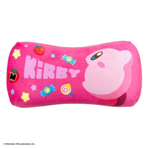 MORIPiLO 4621542 Kirby Memory Foam Pillow, 6.3 x 13.0 x 3.1 inches (16 x 33 x 8 cm), Lumbar, Backrest, Support, Plush Pillow, Character, Goods, Suikomi, Pink