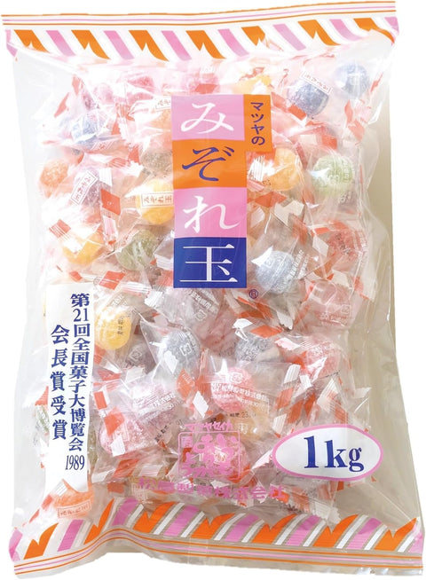 松屋製菓 みぞれ玉 1kg×3袋