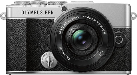 올림푸스 펜 E-P7 14-42mm EZ 렌즈 키트 실버
