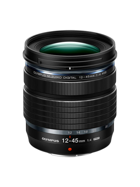 OLYMPUS Micro Four Thirds Lens M.ZUIKO DIGITAL ED 12-45mm F4.0 PRO Standard Zoom Lens, Dustproof, Splashproof, Small and Lightweight
